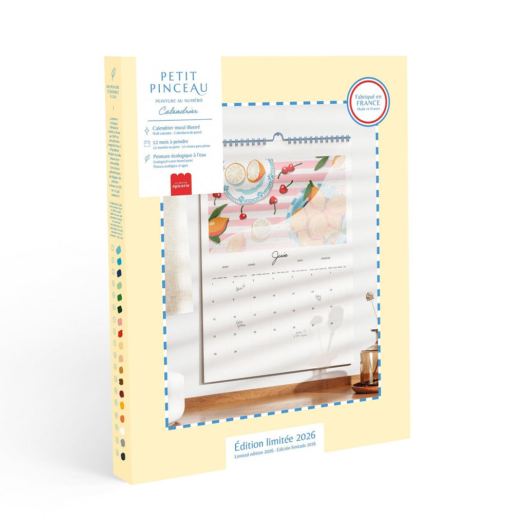 Calendrier peinture à numéro