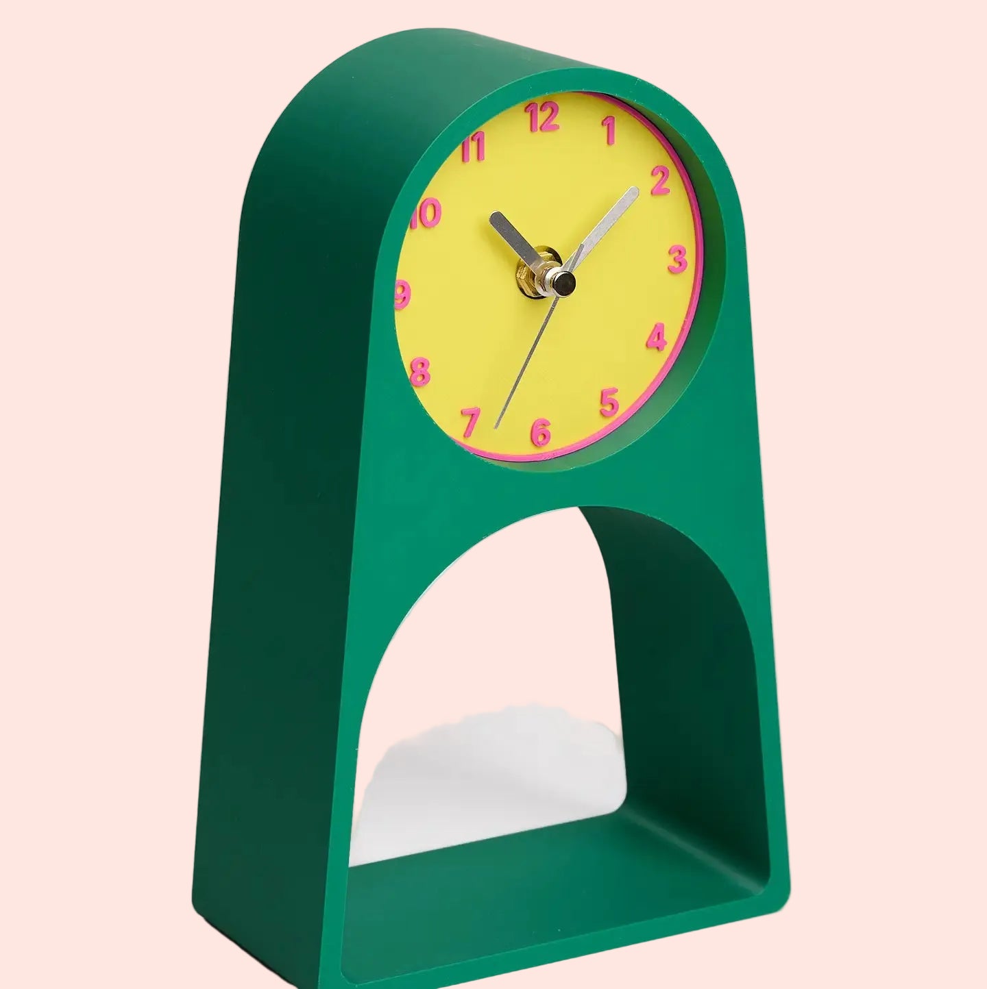 Horloge de table FAYRO - vert et jaune - Roki