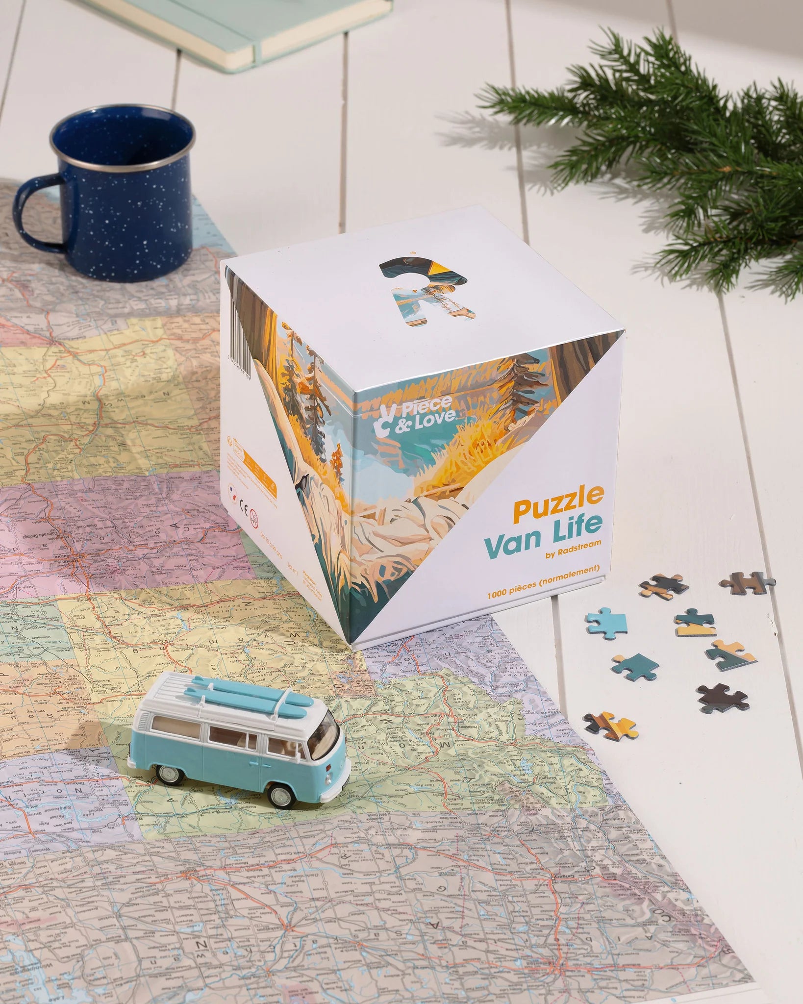 Puzzle Van life - Piece & Love