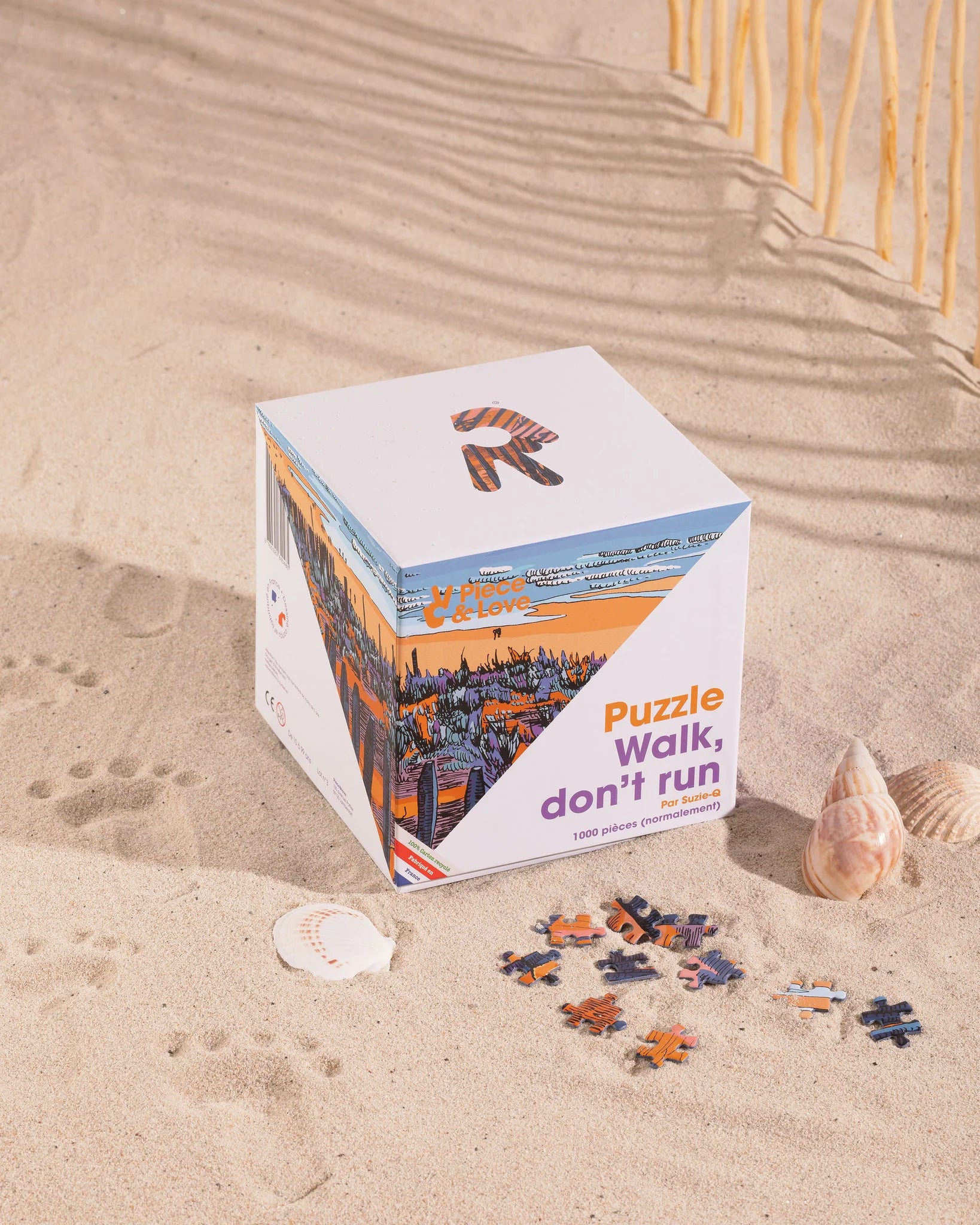Puzzle 1000 pièces Walk don't run - Piece & Love