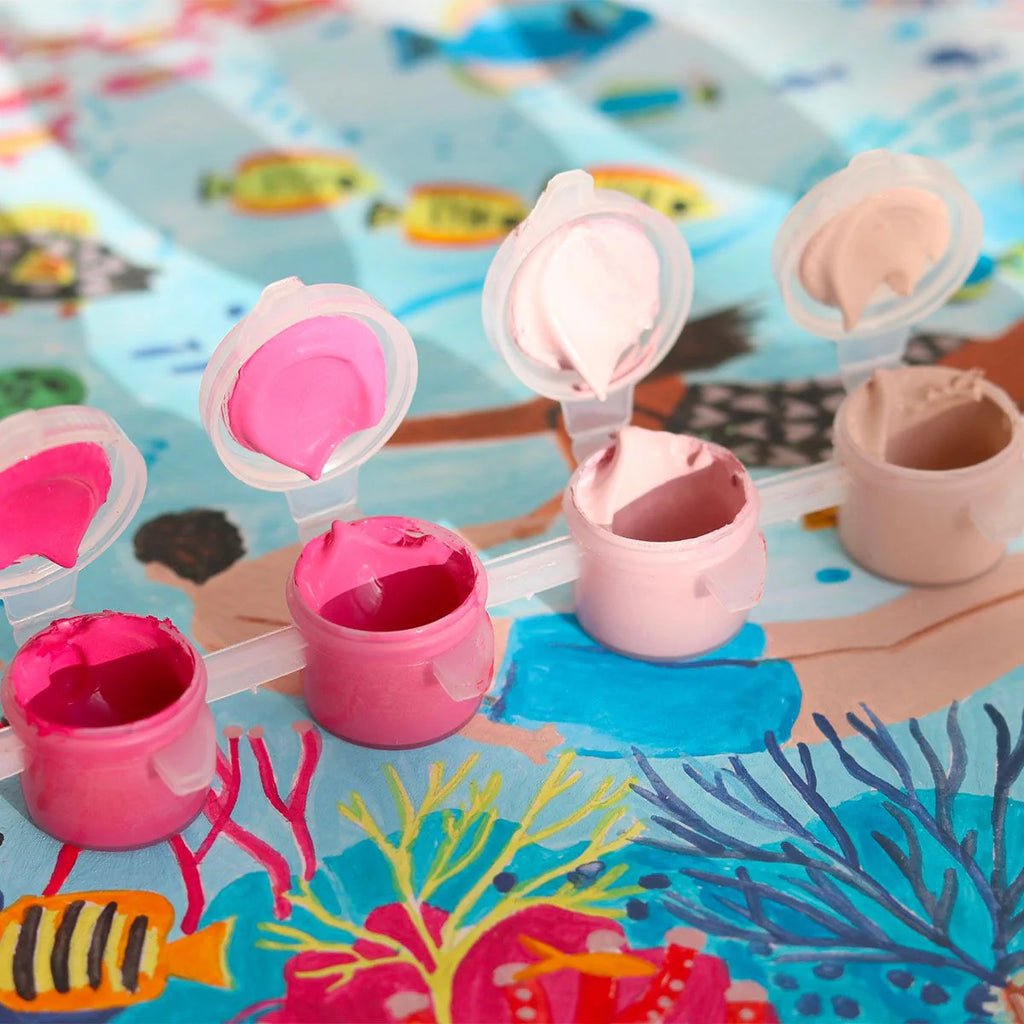 Coffret peinture au numéro - Coral reef par Miranda Sofroniou