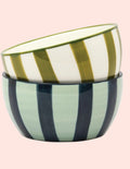 The Bella - set de 2 bols Olive et bleu