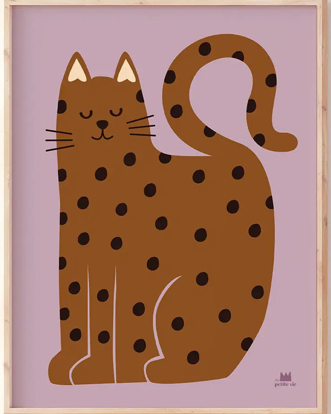 Affiche Ma Petite Vie - Le Chat