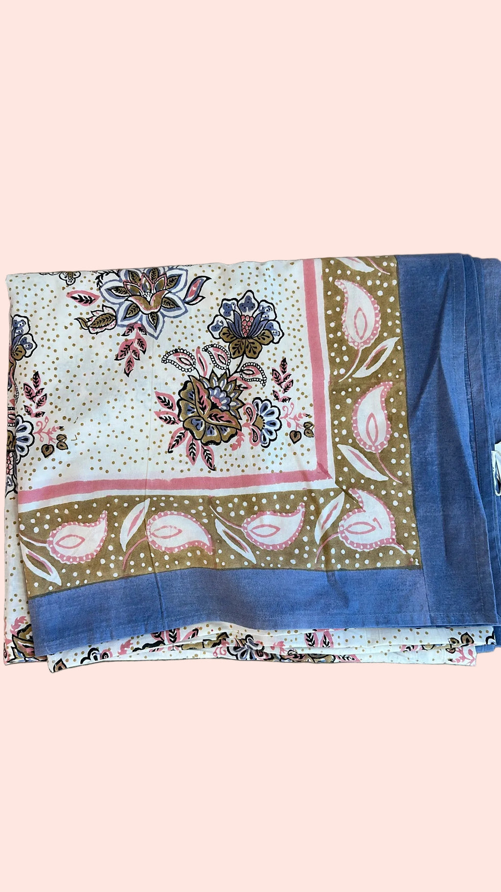 Nappe Matira Folk imprimée florale – Bindi Atelier