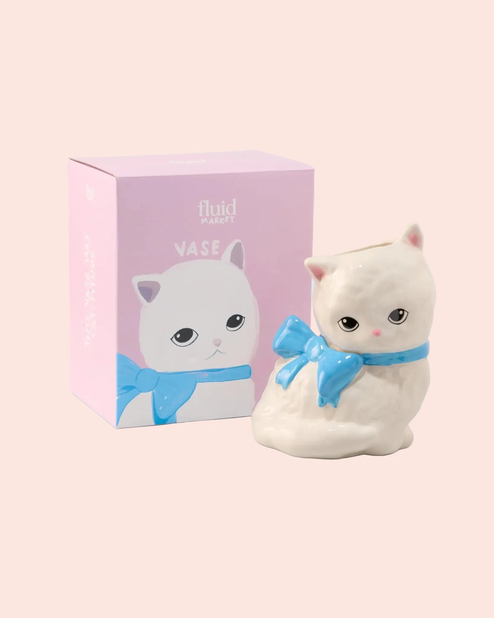 Vase Cat - Fluid market