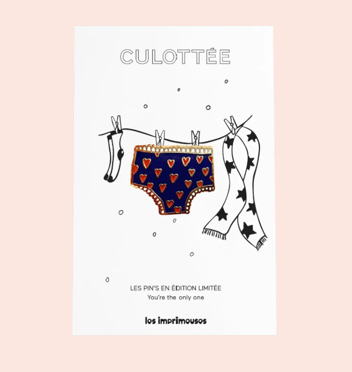 Pin’s Culottée - L’accessoire qui ose