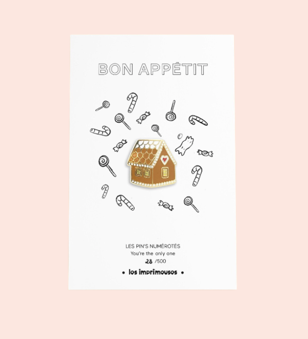 Pin's - Little House - Maison pain d'épices