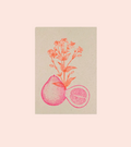Togethery - Carte postale Pomelo imprimée en risographie