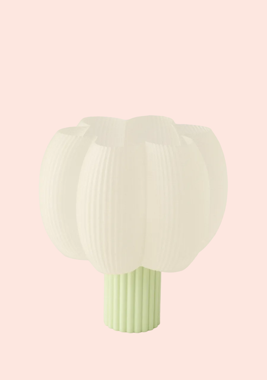 Lampe Fluffy Vert Pastel