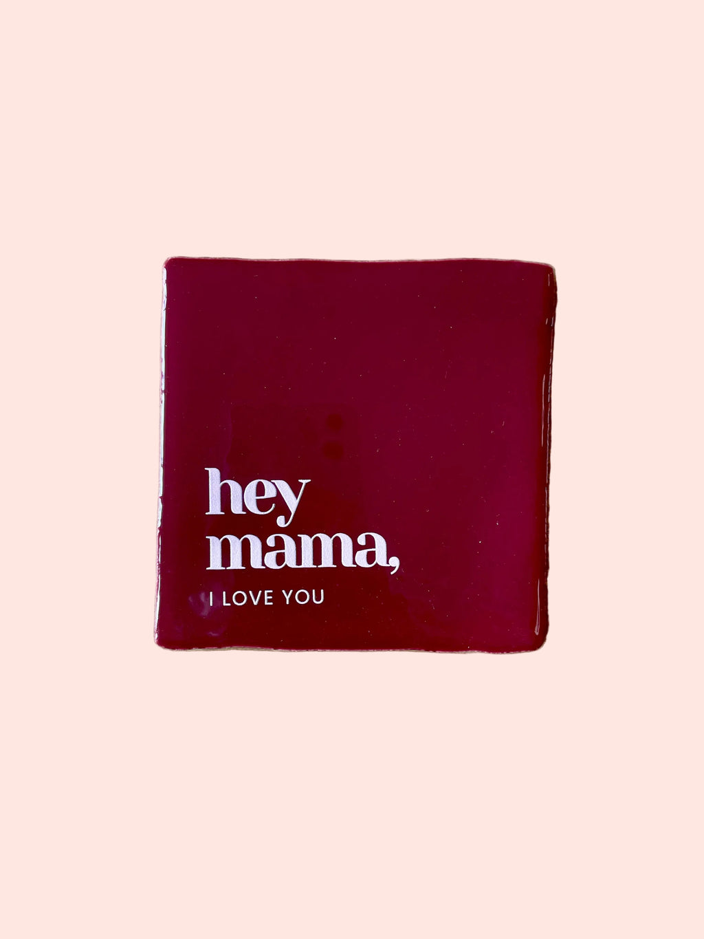 Carreau décoratif en céramique Hey mama – Studio Meuk