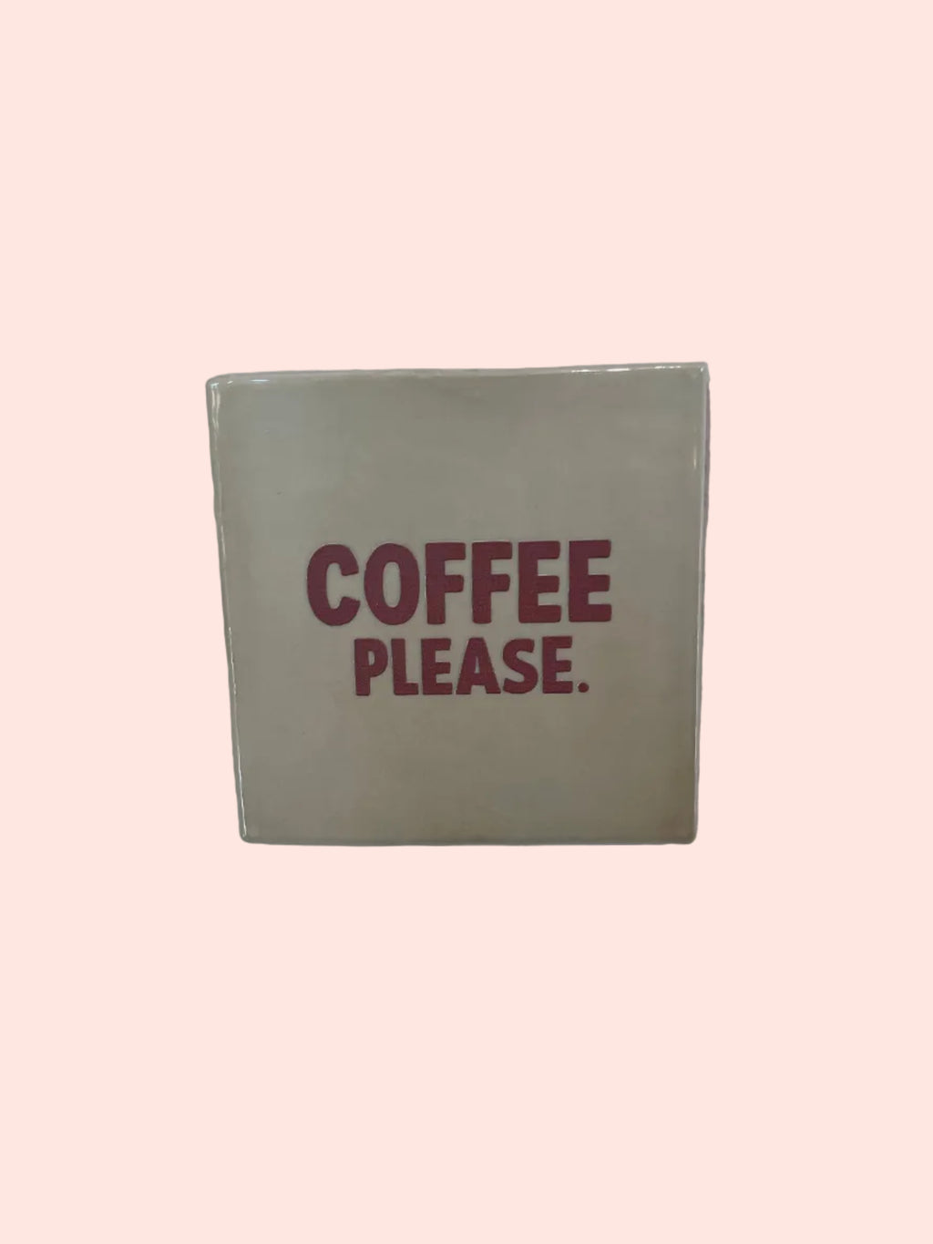Carreau décoratif en céramique Coffee Please – Studio Meuk