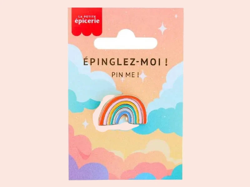 Pin’s arc en ciel-La petite épicerie