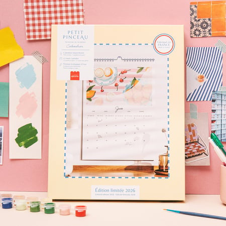 Calendrier peinture à numéro