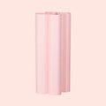 Vase design ondulé rose – Waren & Laetitia