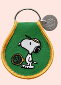 Porte-clés Snoopy brodé - Tennis