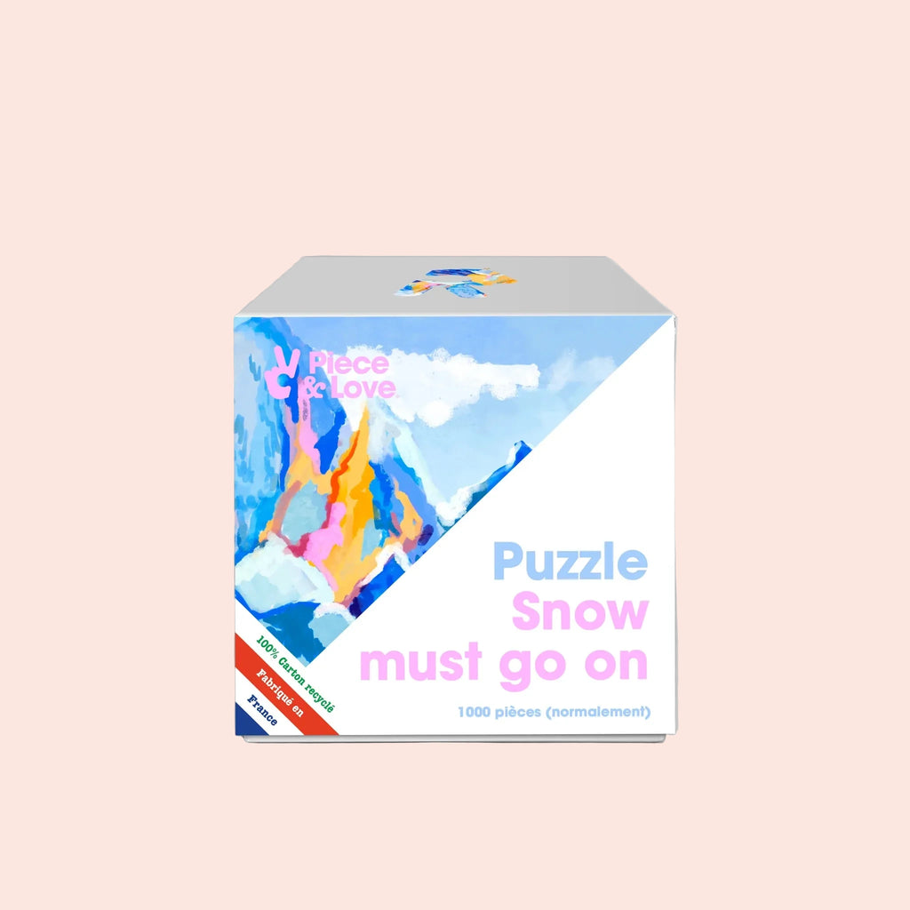 Puzzle Snow must go on - Piece & Love