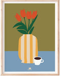 Affiche Ma Petite Vie - Les tulipes