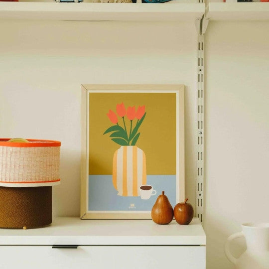 Affiche Ma Petite Vie - Les tulipes