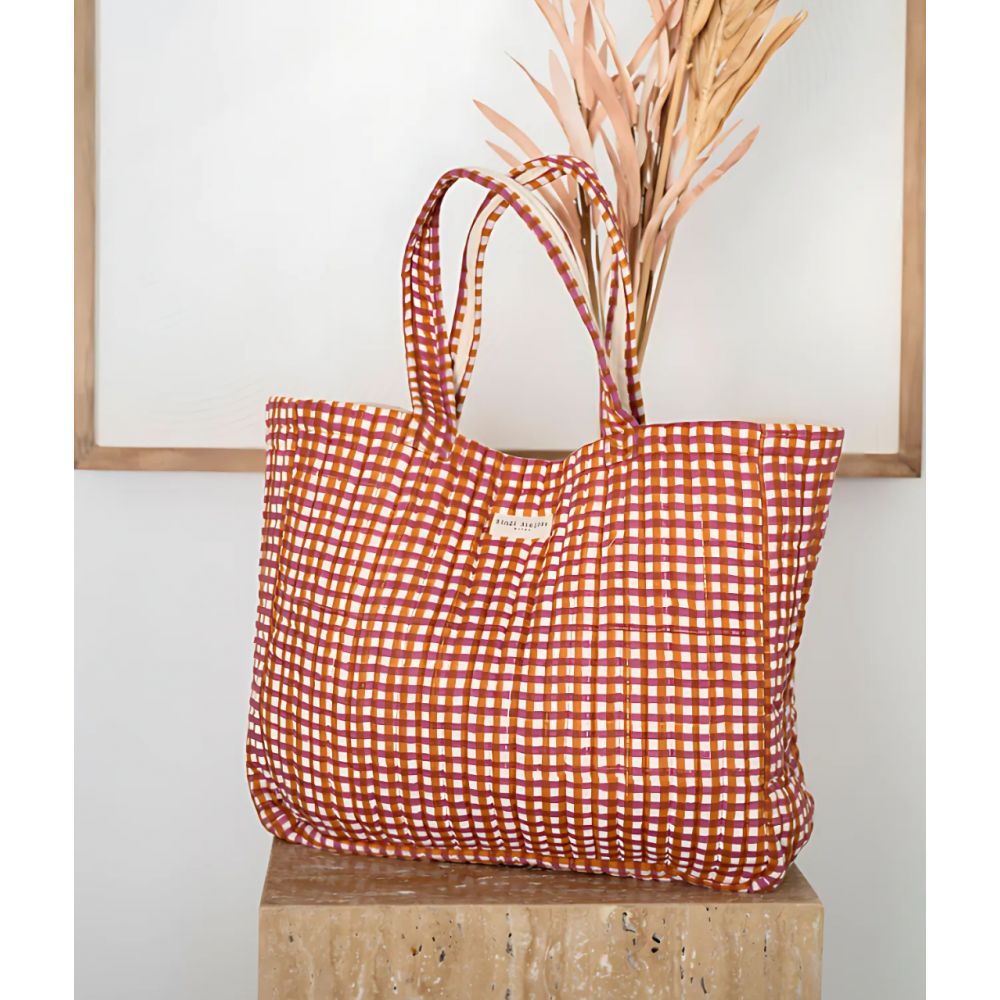 Bindi Atelier - Sac cabas Tara - camel