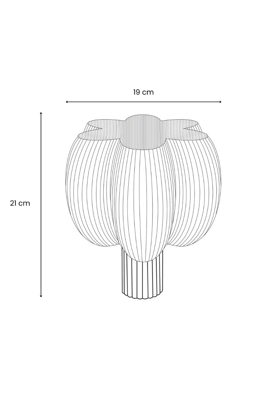 Lampe Fluffy Rose