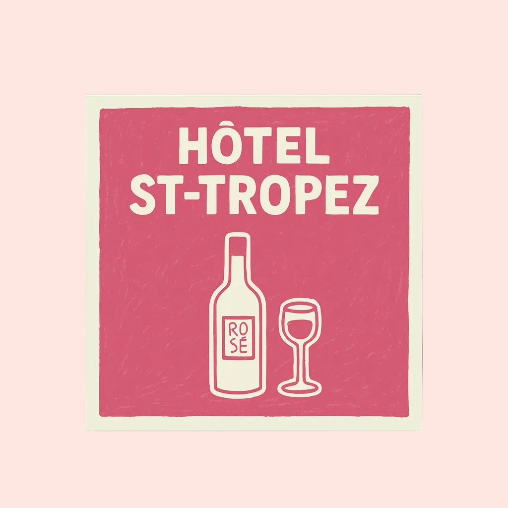 Serviette papier St Tropez - Lot de 20