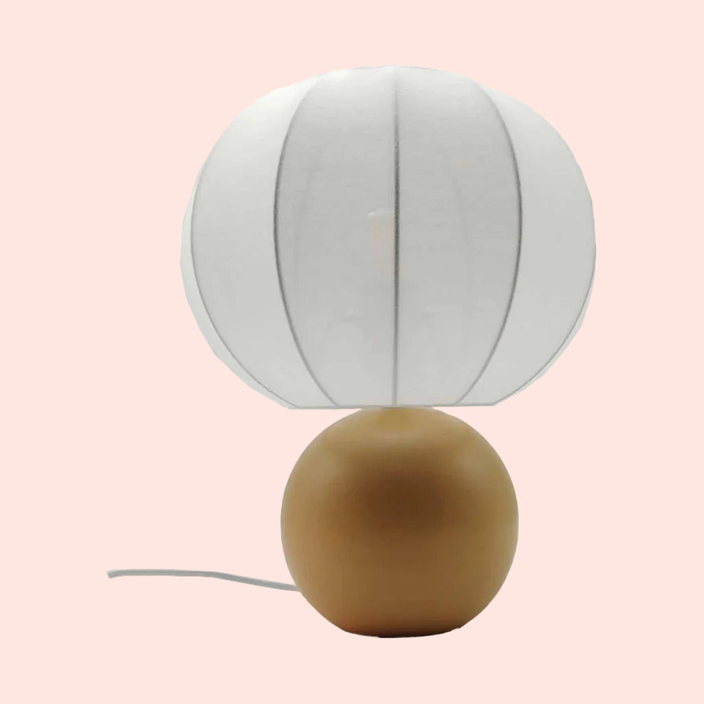 Lampe boulette sable