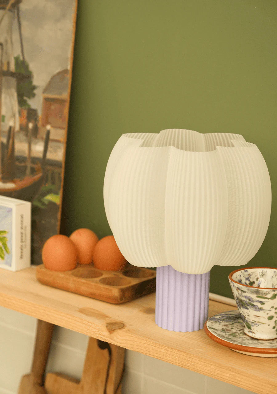 Lampe Fluffy Lilas