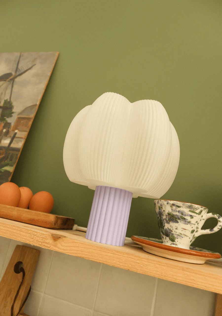 Lampe Fluffy Lilas