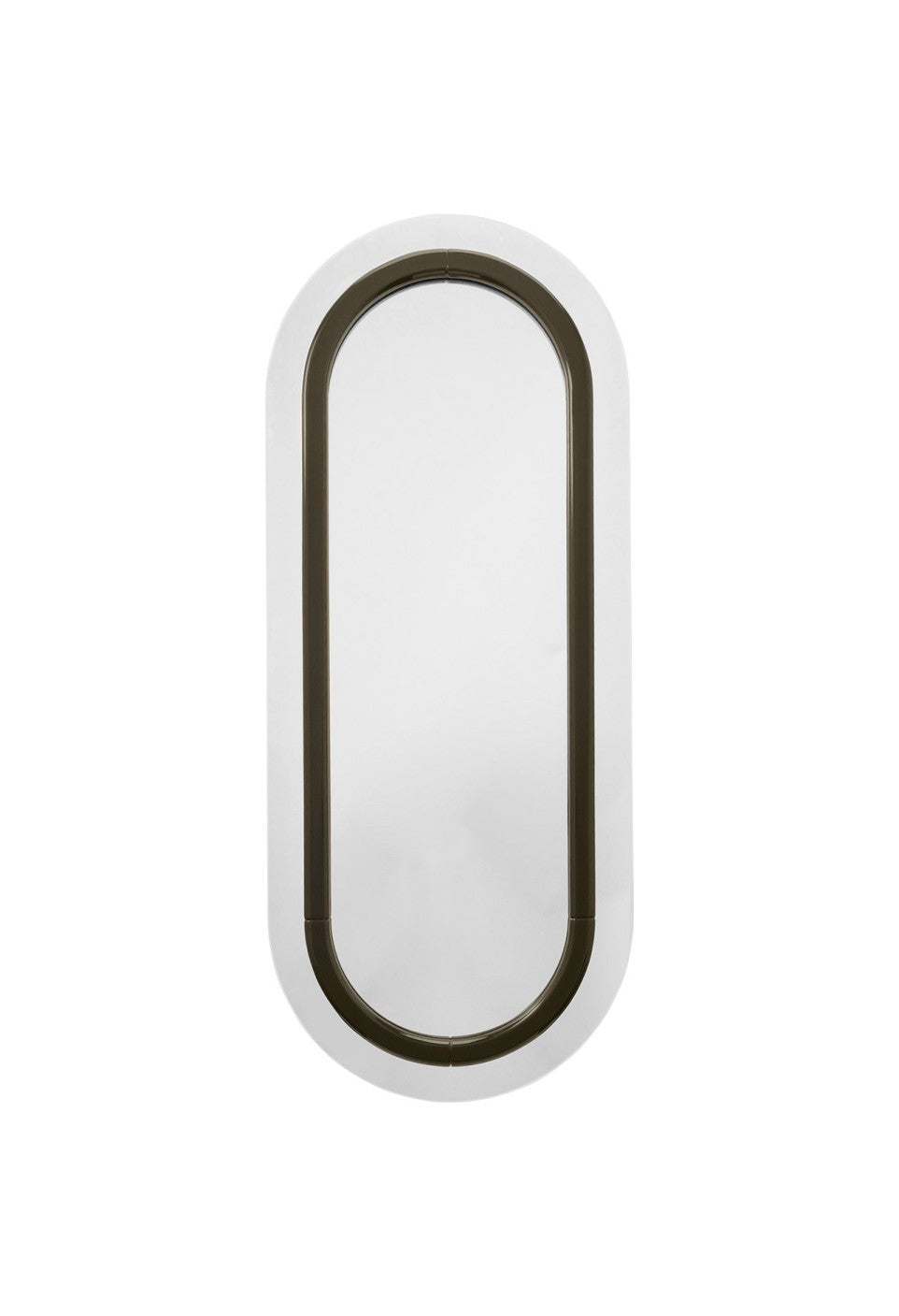 Miroir Victor laqué kaki - Gabrielle Paris