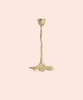 Bougeoir Misty Tree 19 cm – Doing Goods – pièce artisanale en laiton recyclé