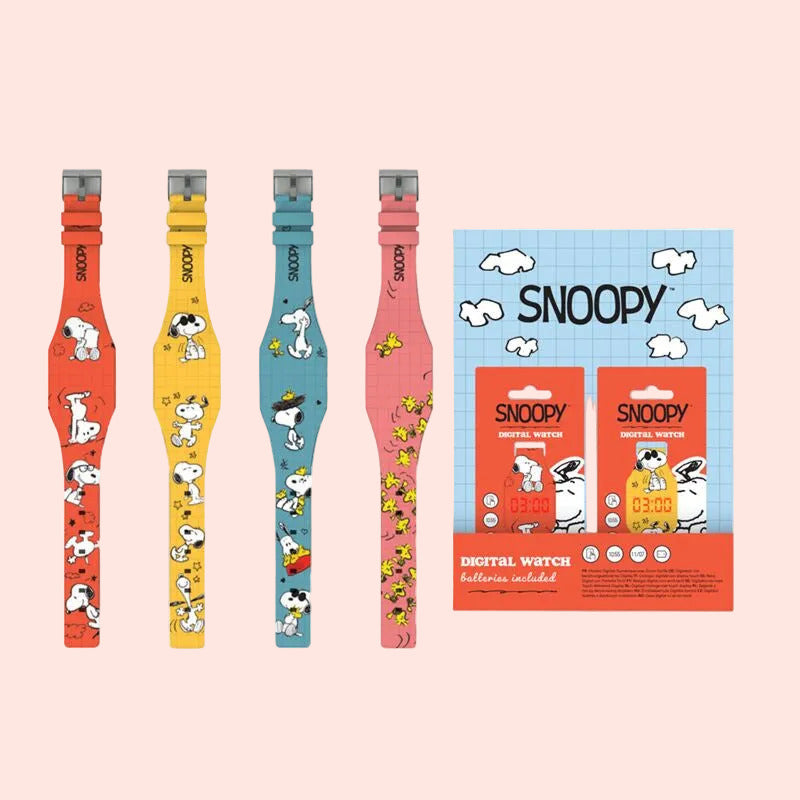 Montre digitale Snoopy Peanuts Woodstock