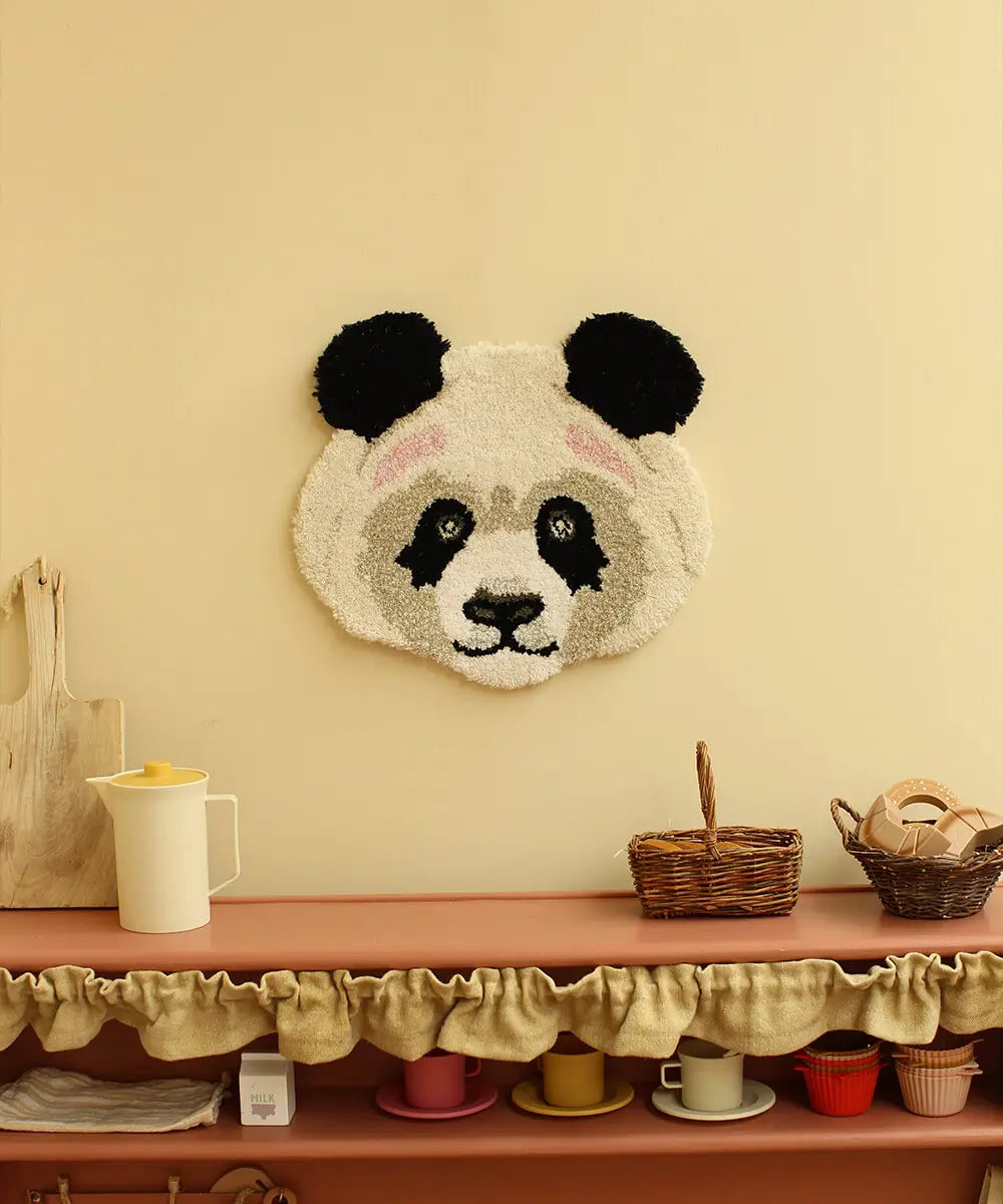 Tapis tête Plumpy Panda - Doing Goods