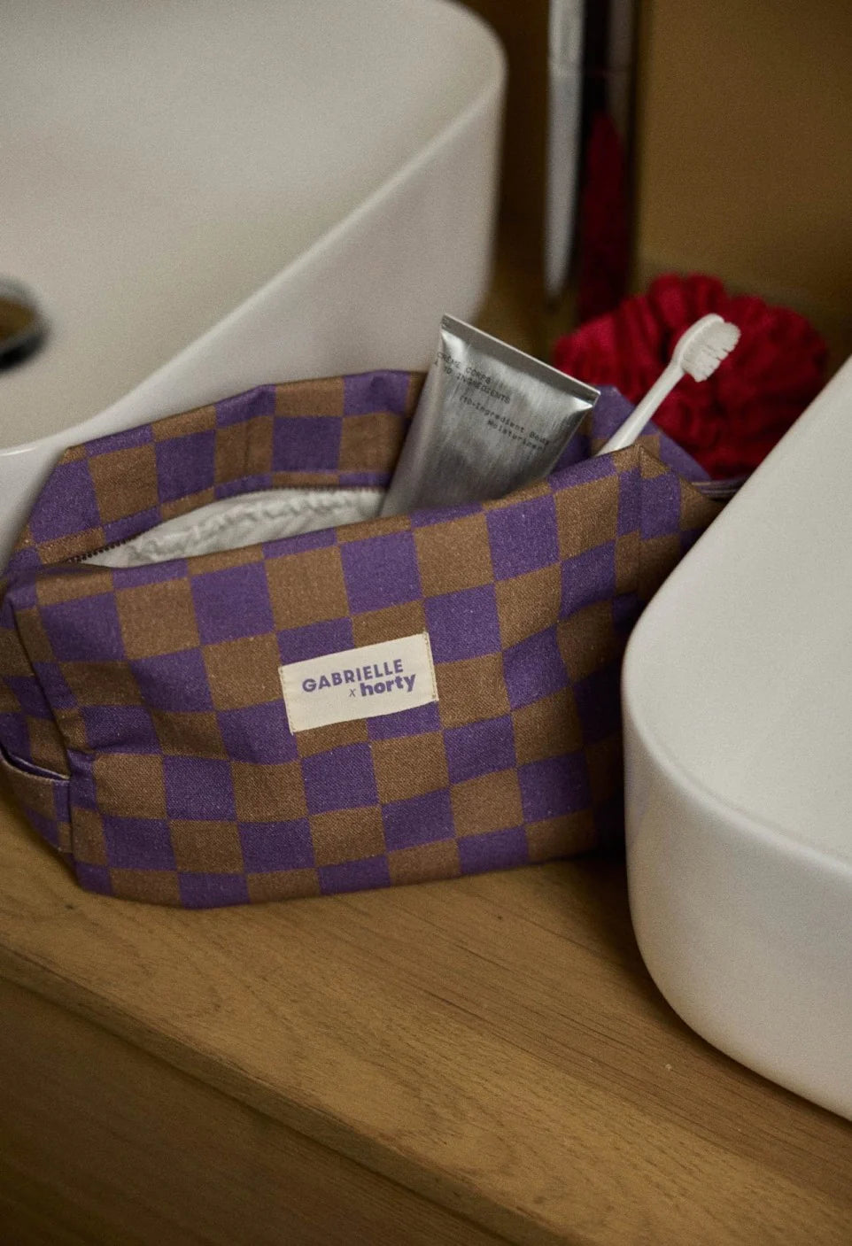 Trousse de toilette - Horty x Gabrielle